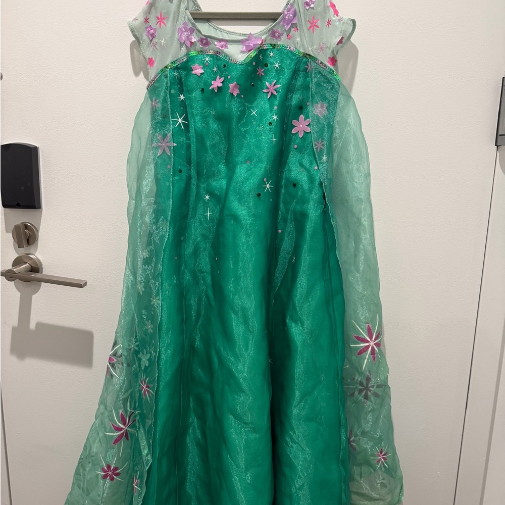 Disney Frozen Fever Elsa Summer Dress Costume